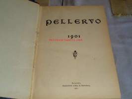 Pellervo 1900-1901-1899 yksi lehti - kirjaksi sidottu lehtien vuosikerrat 12 numeroa molemmista vuosista