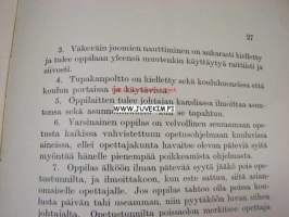 Suomen Teollisuuskoulujen ohjelma 1912