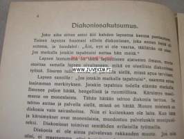 Diakonissakutsumuksesta -esite