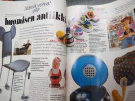 Antiikki 1993 nr 1 - antiikki, taide, design, keräily &quot;Ensimmäinen ilmestynyt numero numero&quot;, Fagervik, Taidon tarina - Taito Oy - Paavo Tynell, huomisen