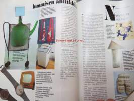 Antiikki 1993 nr 1 - antiikki, taide, design, keräily &quot;Ensimmäinen ilmestynyt numero numero&quot;, Fagervik, Taidon tarina - Taito Oy - Paavo Tynell, huomisen