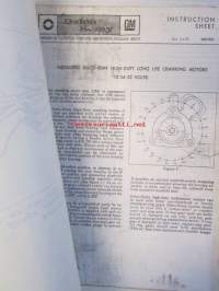 Lucas 15AC(R), 16AC(R), 17AC(R) vaihtovirtalaturit - Huolto- ja korjausohjeet