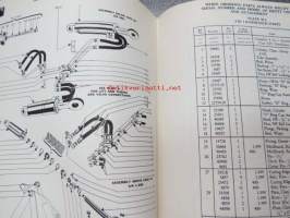 Drott Model 6K3 Skid-Shovel mounted on International T6 and TD6 Crawler Tractor Parts and Instruction Book -ohjekirja ja varaosaluettelo Drott kauhalaitteistolle