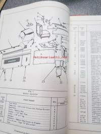 Hough Model HH Payloader (Beginning with serial number 18C 1889 &amp; up gas, 19C 1379 &amp; up diesel) Illustrated Parts Catalog form - PM-HH-C -varaosaluettelo