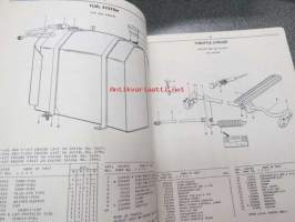 Hyster SpaceSaver S60B, S70B, S80B, S100B forklift truck parts manual, customer edition -varaosaluettelo