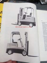 Hyster SpaceSaver S30B, S40B, S50B - S30C, S40C, S50C forklift truck service manual -huolto-ohjekirja