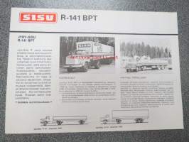 Sisu R-141 BPT Jyry-Sisu 1976 -myyntiesite   Jyry Sisu kaksiakselinen takapyörävetoinen kuorma-auto