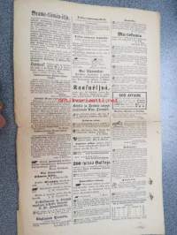 Sanomia Turusta 1873 nr 43, ilmestynyt 24.10.1873, sis. mm. seur. artikkelit / jutut / ilmoitukset; Kuollut laivanperämies Julius Theodor Ölander - nukkui