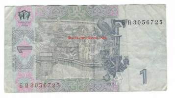 Ukraina  1 Hryvni 2005 -  seteli