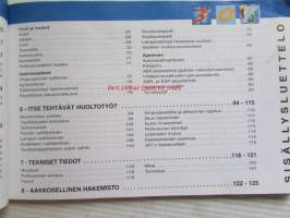 Peugeot 307 2002 -käyttöohjekirja