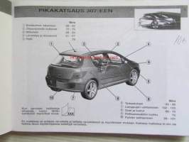 Peugeot 307 - käyttöohjekirja