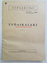 Työaikalaki nr 2