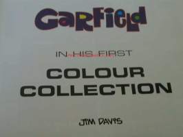 garfield  in his first  colour collection