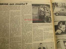 Koneviesti 1971 / 5 sis mm.Toyota Crown 2000 van,loppuarvostelu.Hintapalsta,pyörätraktorien takarenkaat.Nauhaanko vai riviin.Yhdistetty kylvö-lannoituskone