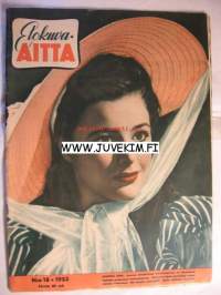 Elokuva-Aitta 1953 nr 18, kansikuva Maria Eira, Tule takaisin, pikku Sheba, Micheline Presle