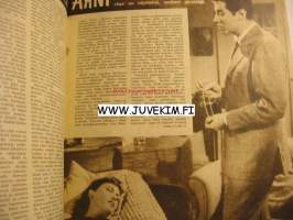 Elokuva-Aitta 1952 nr 19 (kannessa Rauni Luoma Nistavuoren Hetana. Sivut 16-17 John Wayne), Ville Salminen puhuu vakavasti