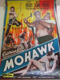 Mohawk, pääosissa Scott Brady, Rita Gam, Neville Brand, Lori Nelson, Allison Hayes, John Hoyt, Vera Vague, Rhys Williams, Ted de Corsia, ohjaus Kurt Neumann-