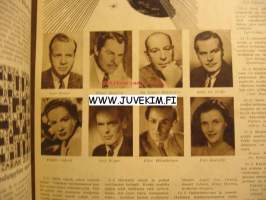 Elokuva-Aitta 1952 nr 3 (kannessa Ritva Arvelo ja Hannes Häyrinen), Helena Kara ja Hannu Leminen, Bette Davis, Gerard Philipe