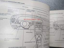 Toyota Corolla / Corolla 4WD ja Corolla 4WD Wagon -Omistajan käsikirja