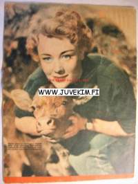 Elokuva-Aitta 1952 nr 2 (kannessa Charlton Heston ja Elisabeth Scott),  Lasse Pöysti uusi ohjaaja, Vittorio de Sica