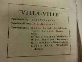 Villa Ville 1950 / 4  - 1 vsk. Joulukuu - Turun verkatehdas