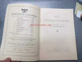 Usko Hurmerinta tanssiuutuuksia nr 5 -levy- ja tanssiuutuudet / iskusävelmät