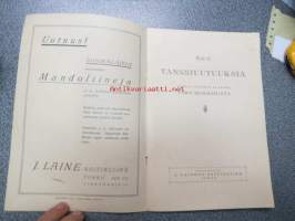 Usko Hurmerinta tanssiuutuuksia nr 6 -levy- ja tanssiuutuudet / iskusävelmät