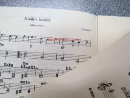 Justeerin ja Villen uusia kisällilauluja 1