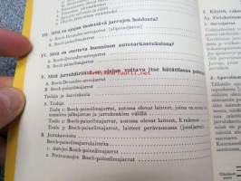 Bosch käsikirja osa II Jarrut - Oppikirja Bosch-autojarrujen huolto-, korjaus- ja tarkastustöitä varten