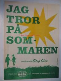 Jag tror på sommaren