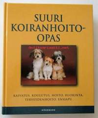 Suuri koiranhoito-opas Kasvatus, koulutus, hoito, ruokinta, terveydenhoito, ensiapu