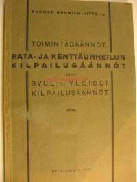 Rata- ja kenttäurheilun kilpailusäännöt