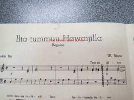 Ilta tummuu Hawaijilla -Sakura No Hana (Kirsikankukkia) -nuotit