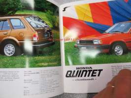 Honda mallisto -myyntiesite