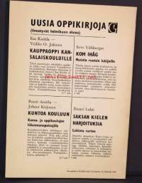 Kasvatusopillinen aikakauskirja 1/1964
