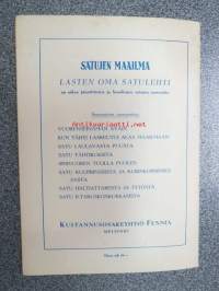 Arvoitus, jota peikot eivät osanneet ratkaista - Satujen maailma 1948 nr 3