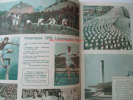 Rahan voimalla  -Postisäästöpankin asiakaslehti, Olympia aiheinen1952 numero