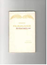 Vihkonen palmunlehviä