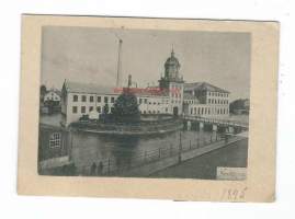 Norrköping 1895 / Godt Nytt År  7x10 cm