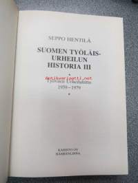 Suomen työläisurheilun historia III Työväen Urheiluliitto 1959-1979