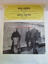 Ema Maria -neuvosto-eestiläinen elokuvajuliste -movie poster