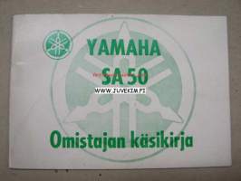 Yamaha SA 50 -käyttöohjekirja 