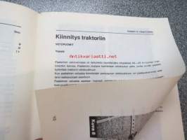Massey-Ferguson 105 paalain - paalaimen käyttöohjekirja / baler instruction book in finnish