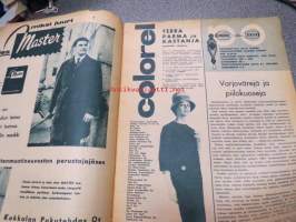 Pukeudu oikein 1961 nr 2 syksy (kannessa mainittuna Nuorten muotineuvosto, James) Tekstiilikauppiaiden liitto ry:n julkaisu
