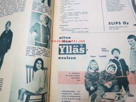 Pukeudu oikein 1961 nr 2 syksy (kannessa mainittuna Nuorten muotineuvosto, James) Tekstiilikauppiaiden liitto ry:n julkaisu