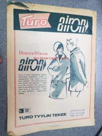Pukeudu oikein 1961 nr 2 syksy (kannessa mainittuna Nuorten muotineuvosto, James) Tekstiilikauppiaiden liitto ry:n julkaisu