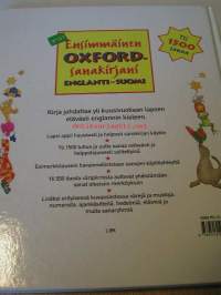 ensimmäinen oxford-sanakirjani  englanti-suomi
