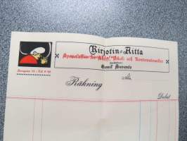 Kirjotin-Aitta - Specialaffär för Skrift- Skol- och Kontorsutensilier -laskulomake