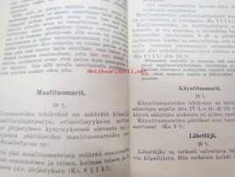 Toimintasäännöt, rata- ja kenttäurheilun kilpailusäännöt, SVUL:n yleiset kilpailusäännöt sekä suunnistamiskilpailujen säännöt