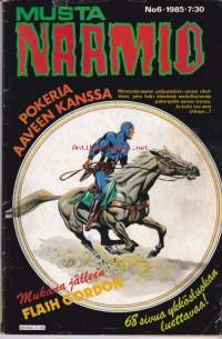 Mustanaamio 1985 N:o 6  - Pokeria aaveen kanssa. Mukana Flash Gordon.